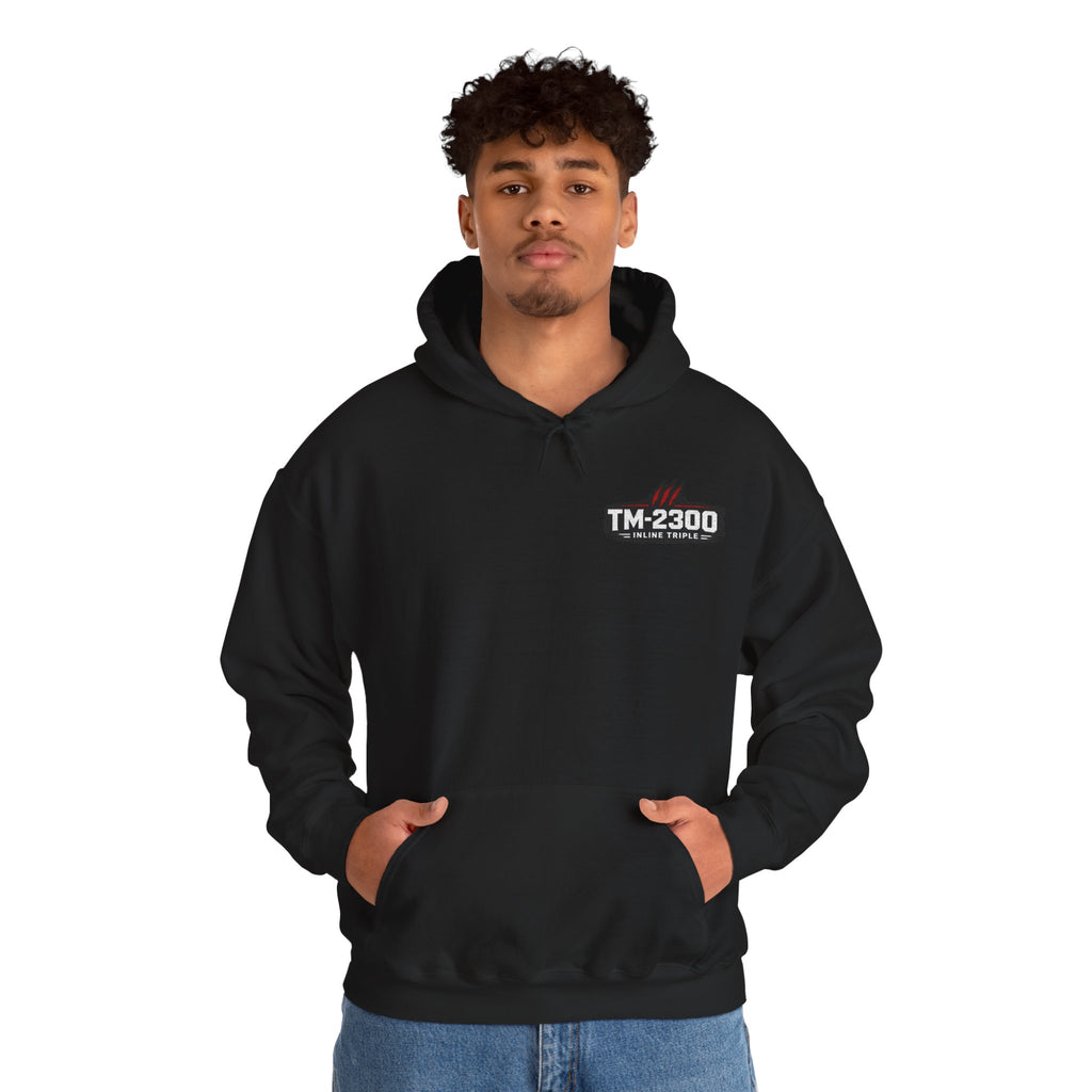 TM-2300 Torque Monster Hoodie | 2300cc Inline Triple Design