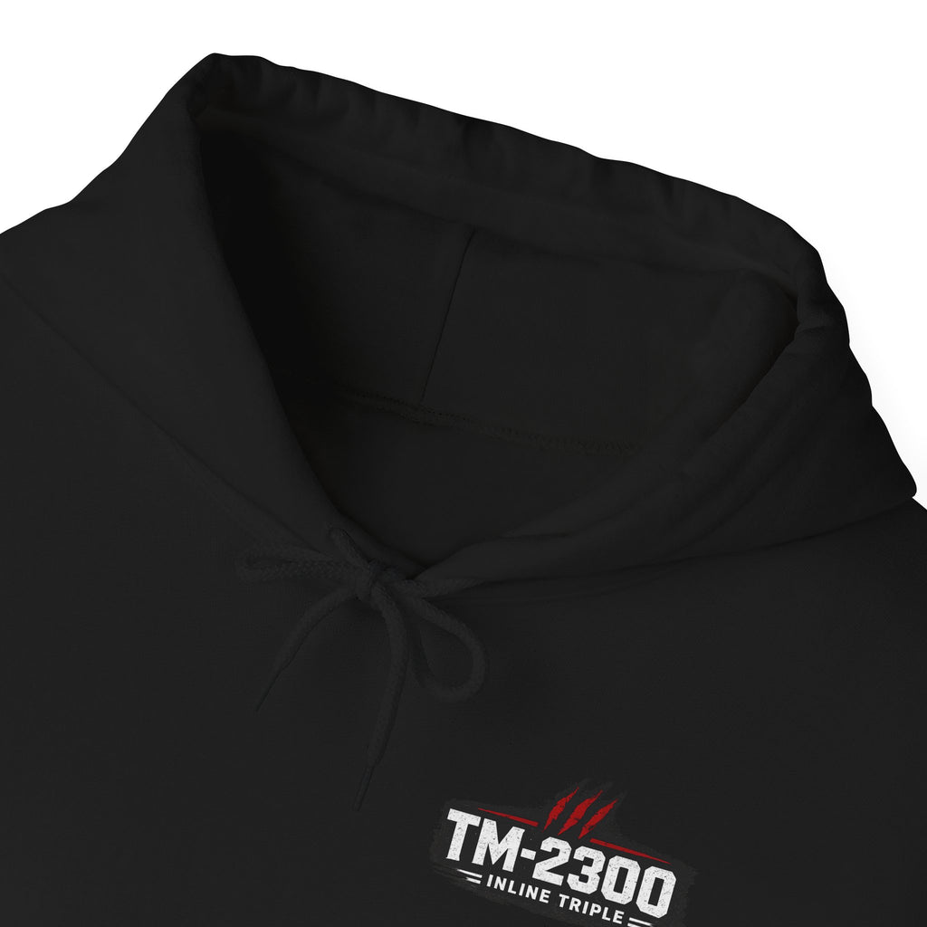 TM-2300 Torque Monster Hoodie | 2300cc Inline Triple Design