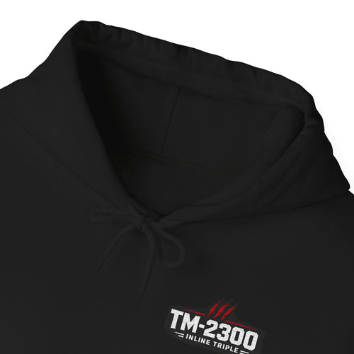 TM-2300 Torque Monster Hoodie | 2300cc Inline Triple Design
