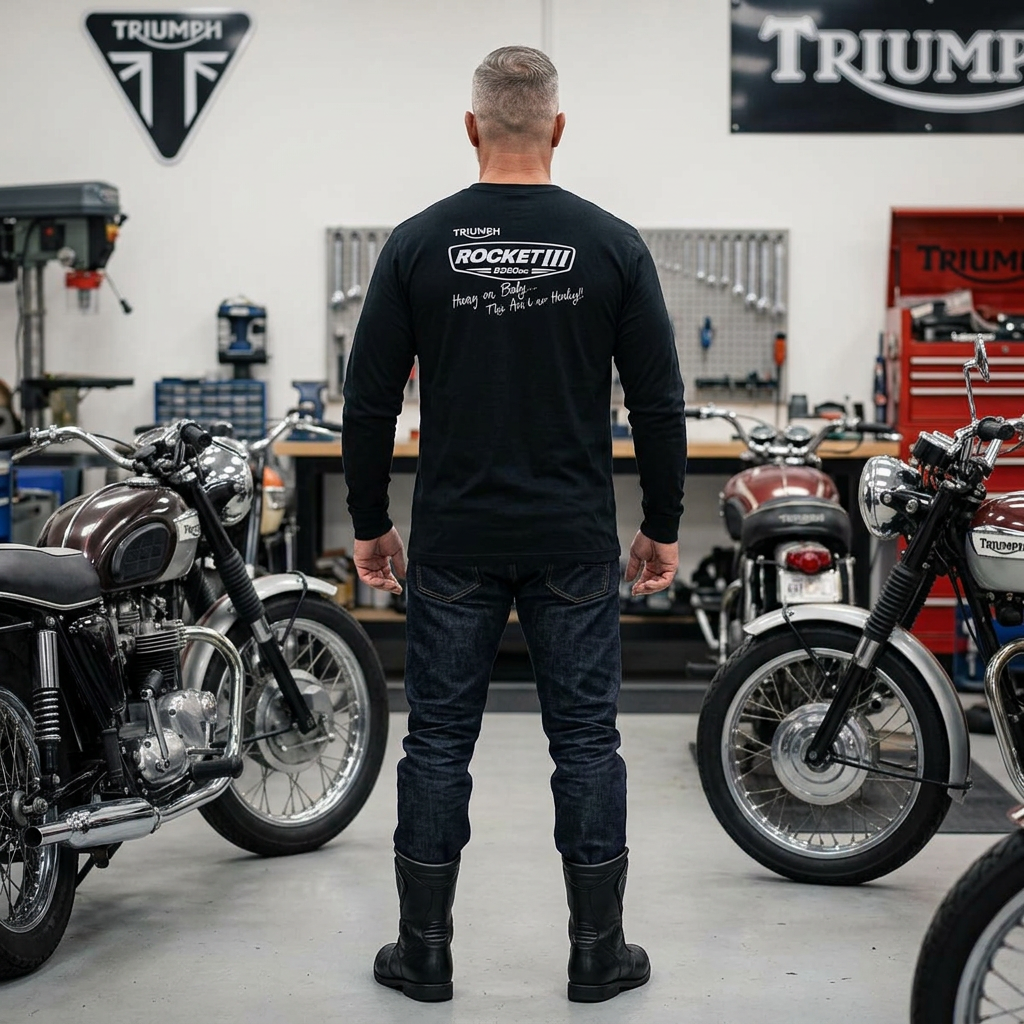 Long Sleeve Tee — Torque Monster Club Graphic