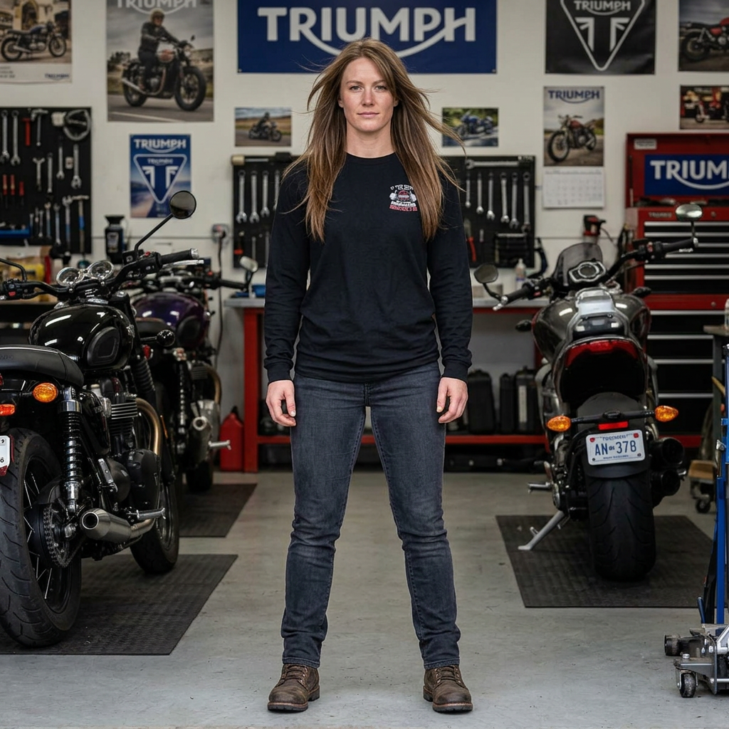 Long Sleeve Tee — Torque Monster Club Graphic
