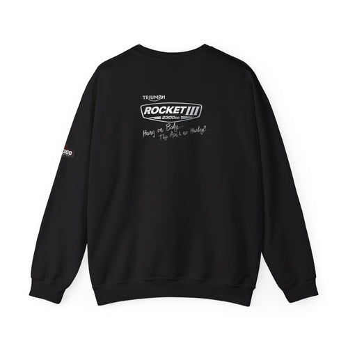 Rocket III Motorcycle Crewneck Sweatshirt — "If You Don't Ride You Don't Understand"